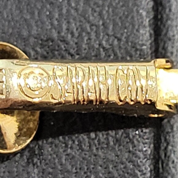 Sarah Coventry Touch of Elegance Brooch Set 1970 D&E Design - Picture 7 of 10